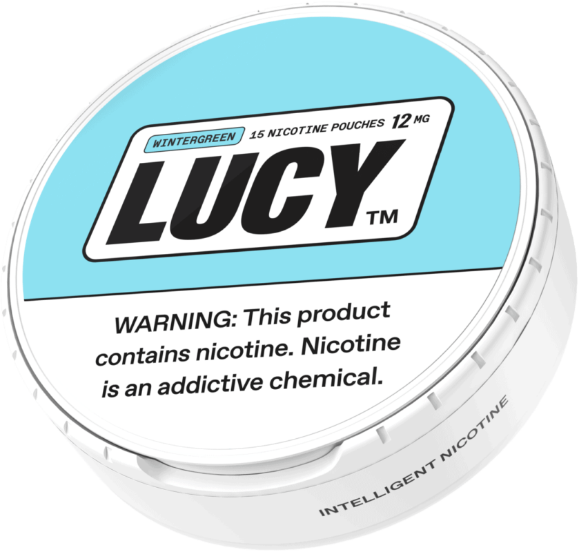 Lucy Nicotine Pouch 12MG - Wintergreen (Sleeve of 5) - SERVD Distribution