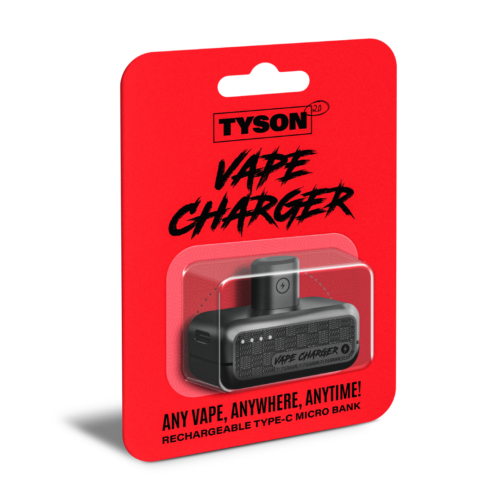 tyson vape charger blister front